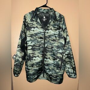 Rise by LuLaRoe Green Camouflage Utility Jacket